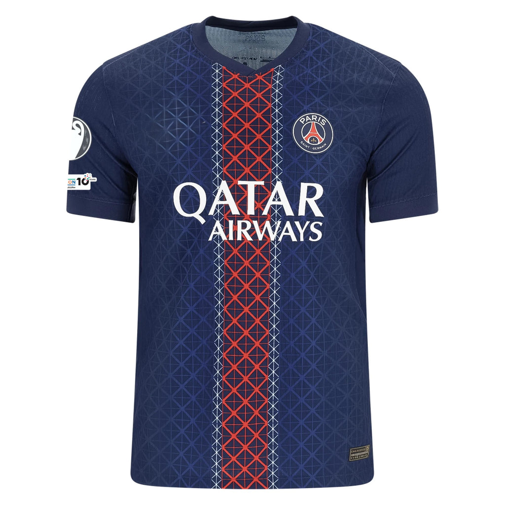Fan Edition 2025/26 Blue Paris Style Jersey
