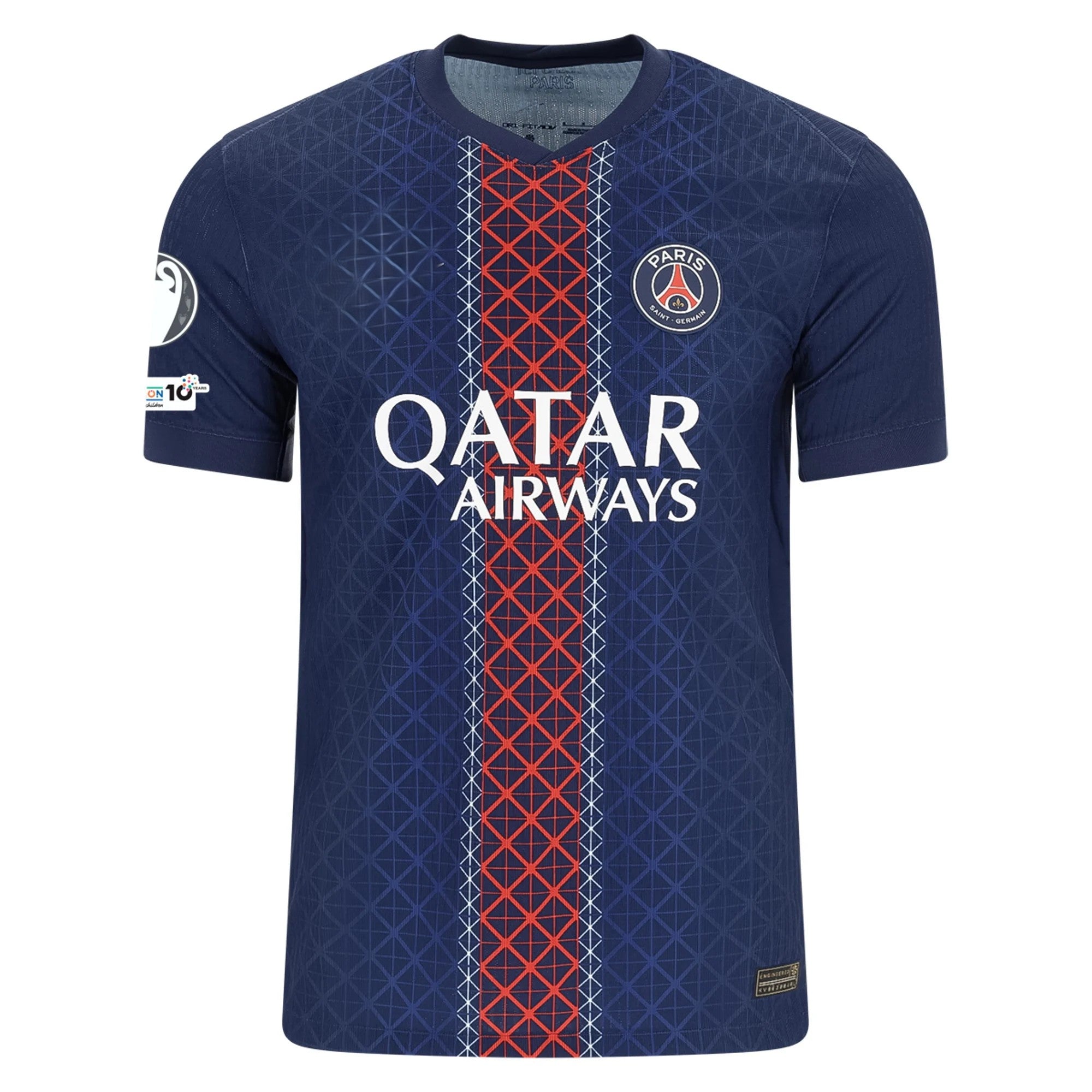 Fan Edition 2025/26 Blue Paris Style Jersey